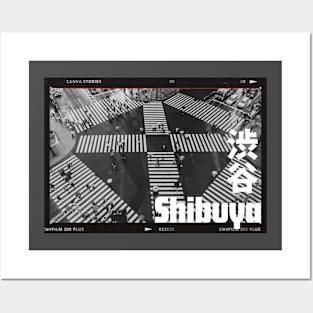 Shibuya Crossroad Posters and Art